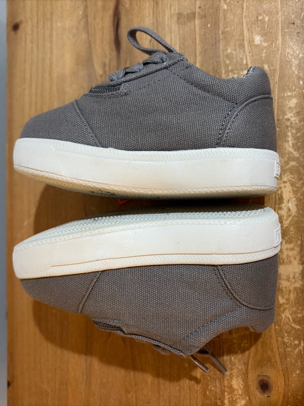 Billy Footwear Short Wrap Low Toddler Size 6XW Gray Zipper Shoes Adaptive NWT - Picture 7 of 9
